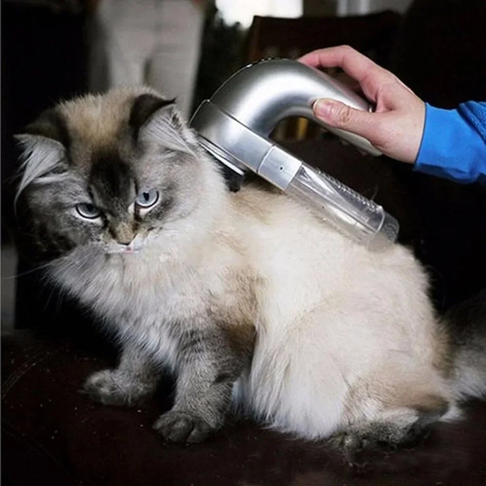 Pet Shedding Tool Hair Fur Remover Puppy Electric Hair Shedding Grooming Brush C